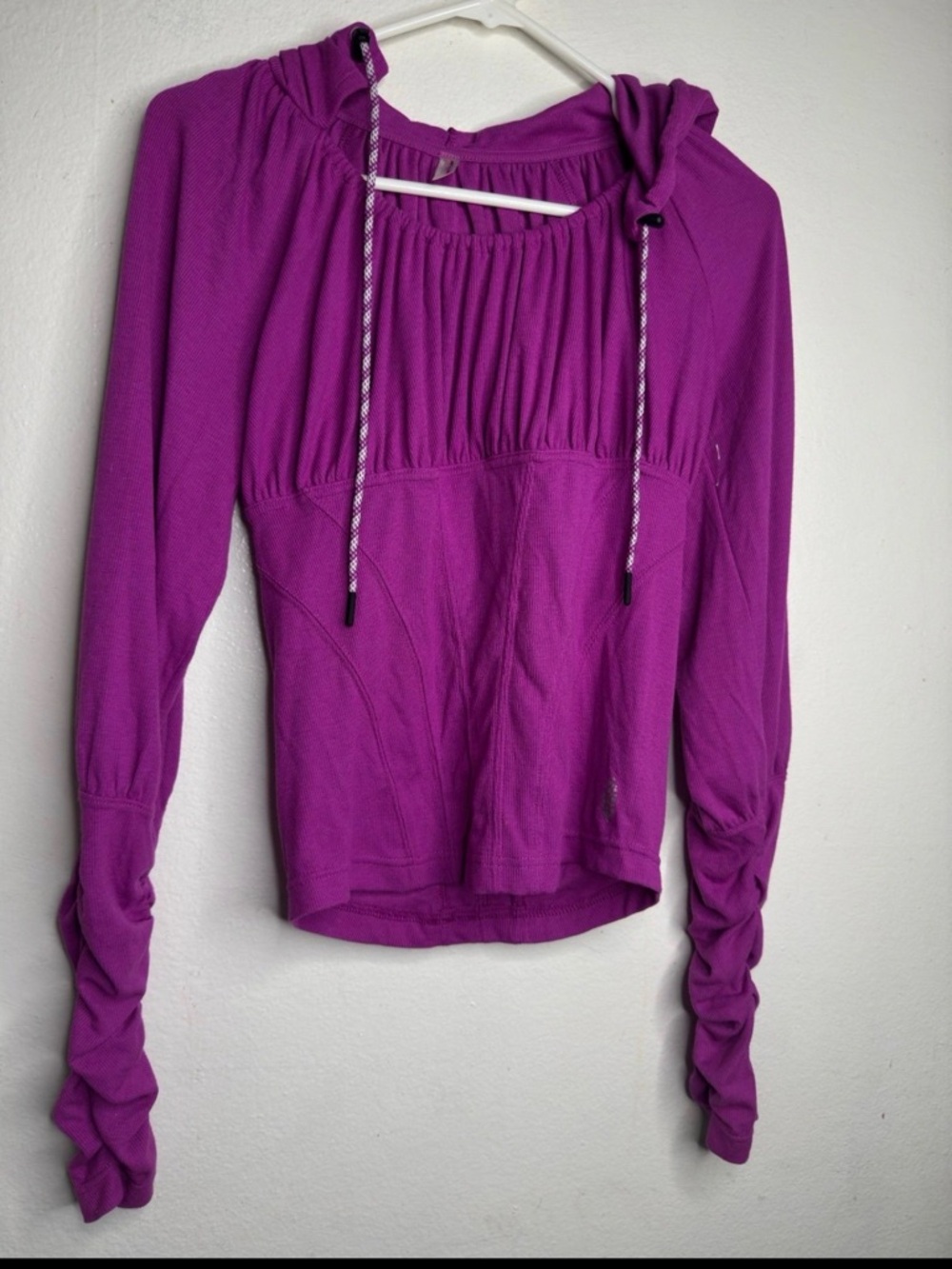 Free People FP Movement Look Within Layer Magenta Disco XS - Picture 7 of 11